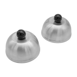 Grillrost.com Das Original Burger Bell Double Pack - Let the Cheese Melt