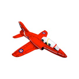 Red Arrows BAe Hawk Aircraft Soft Toy - Cute Plush Toy for Kids and Collectors - Iconic Plane Aviation gift