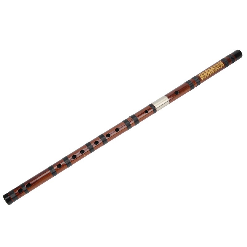 CKey Bamboo Flute 8 Years Dried Bitter Material Golden Embossed