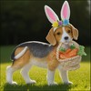 Cynkeyee Dog Garden Statue Decoration - Cute Puppy Beagle Statues