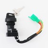 Tektall Interruptor de llave de encendido para Suzuki LTF250 LT-F250