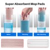 JOYMOOP Mop Replacement Pads, Reusable Microfiber Mop Pads for 13-inch