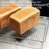 Set of 2 Cooling Racks with Folding Legs，for Cooking, Roasting,