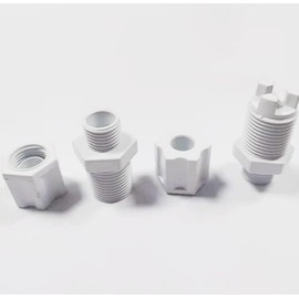 Wreero Replace Clorinator Parts Check Valve and Inlet Fitting Adapter Assembly 1/4" mpt for CL200 CLX220EA Series Pool Chemical Feeder