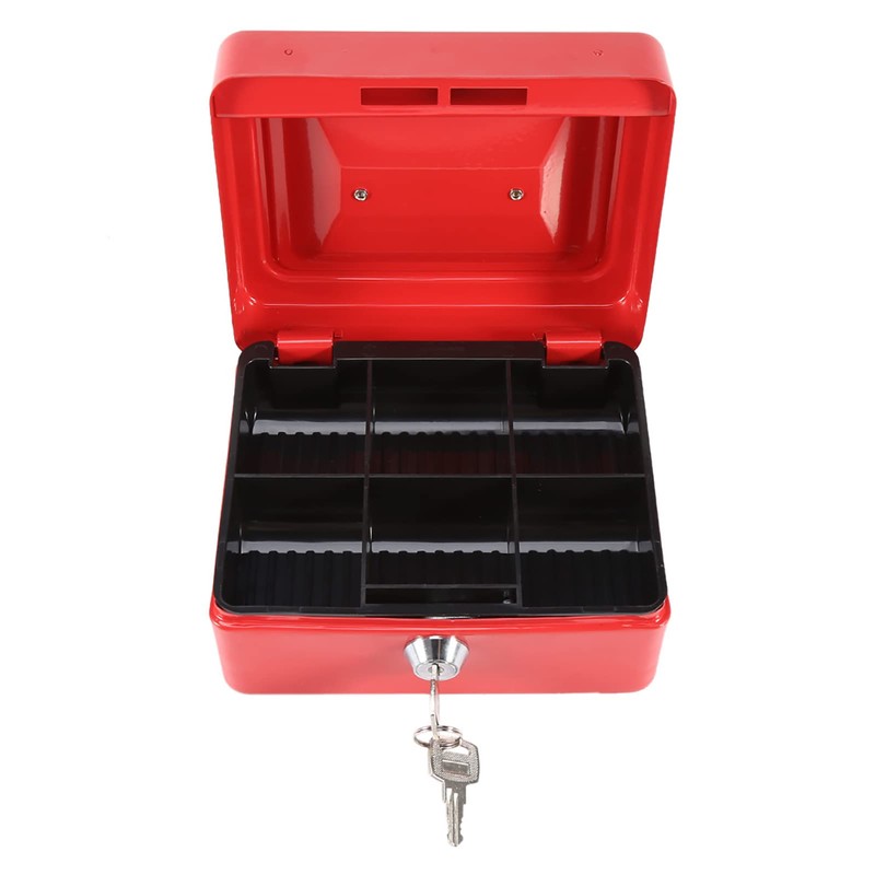 QANYEGN Mini Portable Money Box with Lock, Small Safe Lock