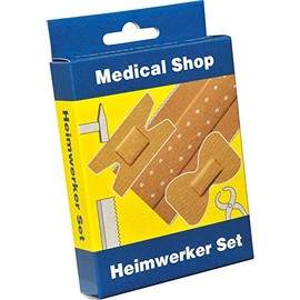 Holthaus Medical DIY Plaster Set Wound Plasters Finger Fingertips Plaster Strips 11 Pieces