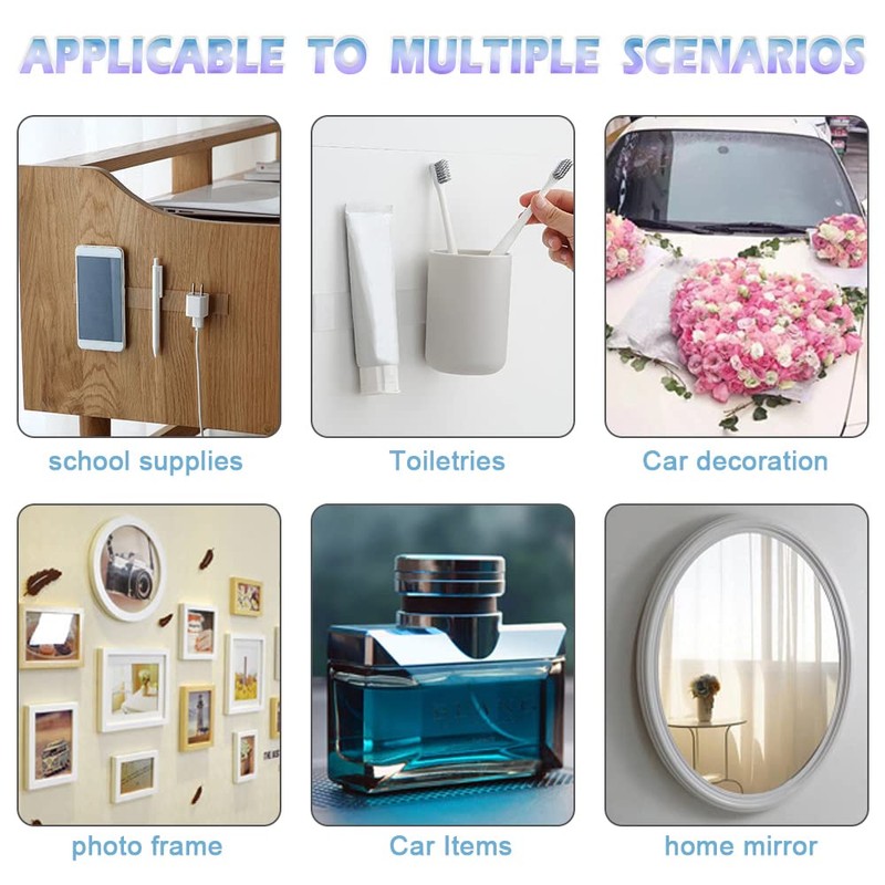 Clear Double Sided Mounting Tape Square Heavy Duty Traceless Super