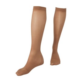 T.E.D. Anti-Embolism Compression Stocking, Knee Length, Beige, X-Large, Long, Closed-Toe, 1 Pair