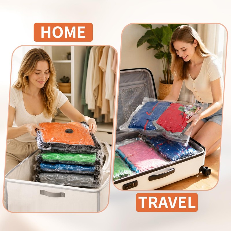 Vacuum Pump Electric for Travel Clothing Compression Storage Seal Bags