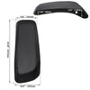 WOWTK Waterproof Saddlebag Speaker Audio Lid Bras,PU Leather Saddlebag Speaker