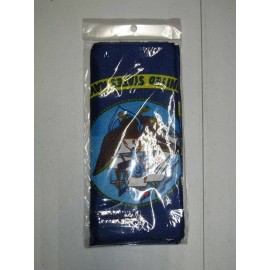 RFCO U.S. Navy Ship Emblem Crest Printed Knitted Style Scarf 6.5"x60.5"