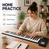 88-Key Roll Up Piano Keyboard for Home Practice – Portable