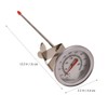 iplusmile 1pc Stainless Steel Dial Thermometer Barbecue Food Thermometer for