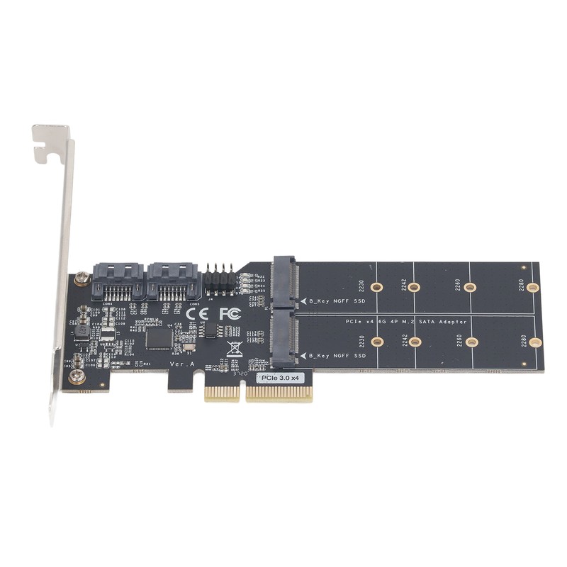 PCIE 3.0 to SATA 3 M.2 Adapter Card High Speed