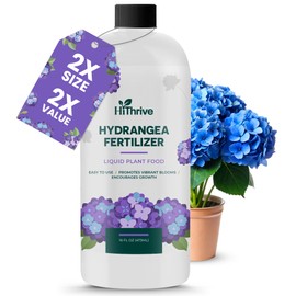 16oz Hydrangea Fertilizer - Makes 16 Gallons of Hydrangea Plant Food, Hydrangeas Indoor Plant Fertilizer Liquid for Lush Growth, Strong Stems, and Vibrant Blooms, Nutrient-Rich Flower Food