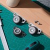 Datanly 20 Set Small Side Mount Caster Wheels 1.25 Inch