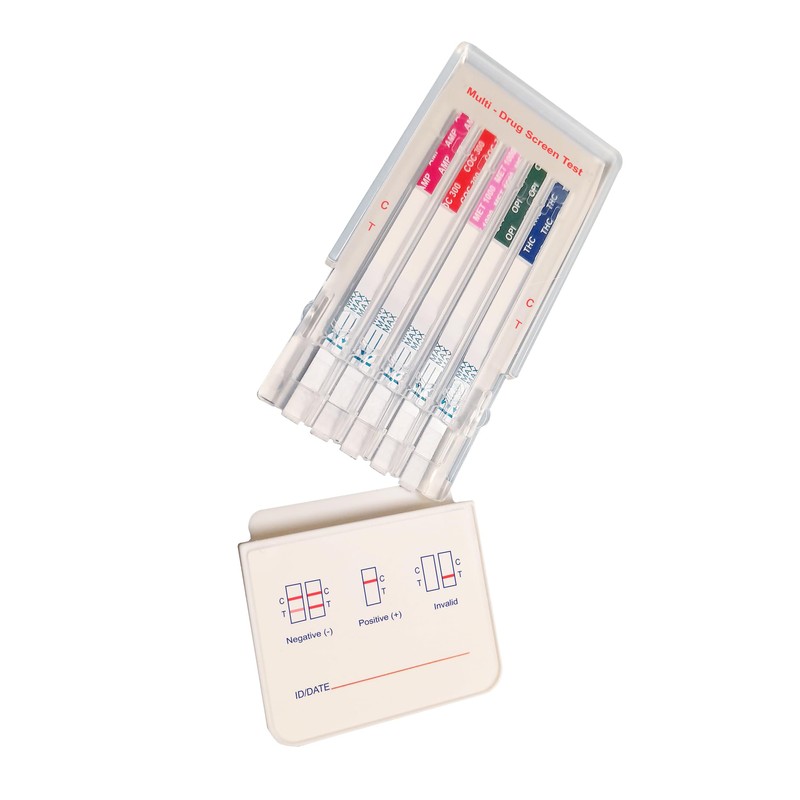 Prueba Antidoping en orina panel de 5 parametros, 5 Kits.