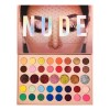Paleta Sombras Nude 39 Grande Tonos Maquillaje Glitter Mate