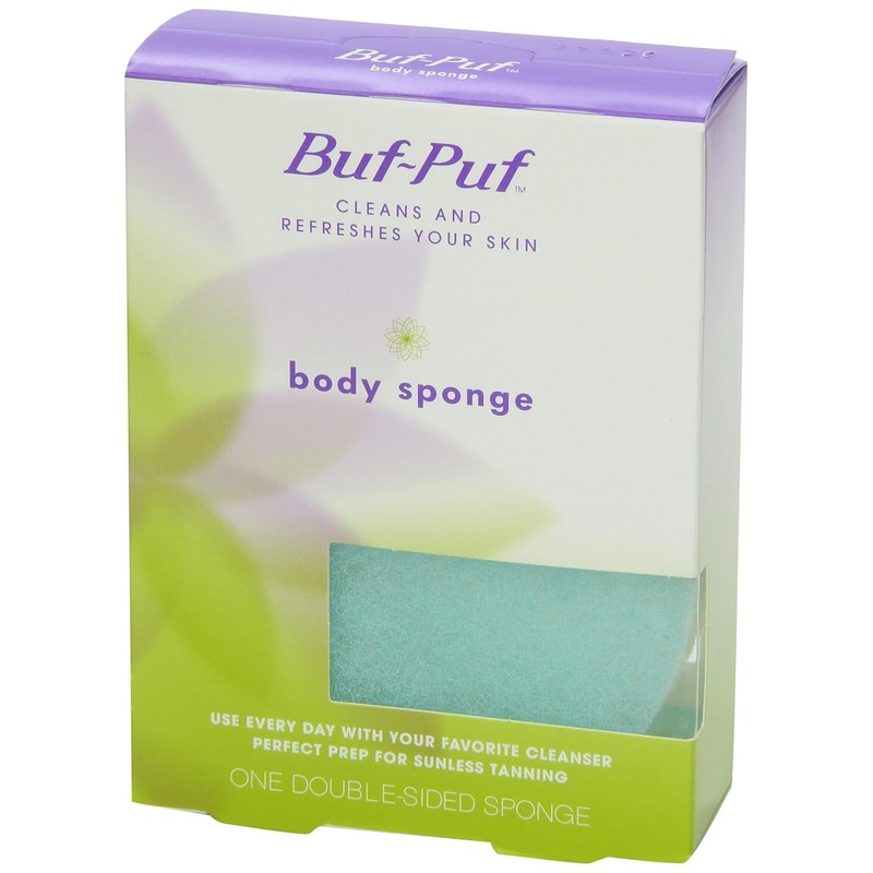 Buf-Puf Body Sponge, Bath Sponge, Dermatologist Developed, Cleanses Skin of