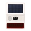 Solar Alarm Wireless DC 5V 433MHz 100dB Infrared Sensor IP65