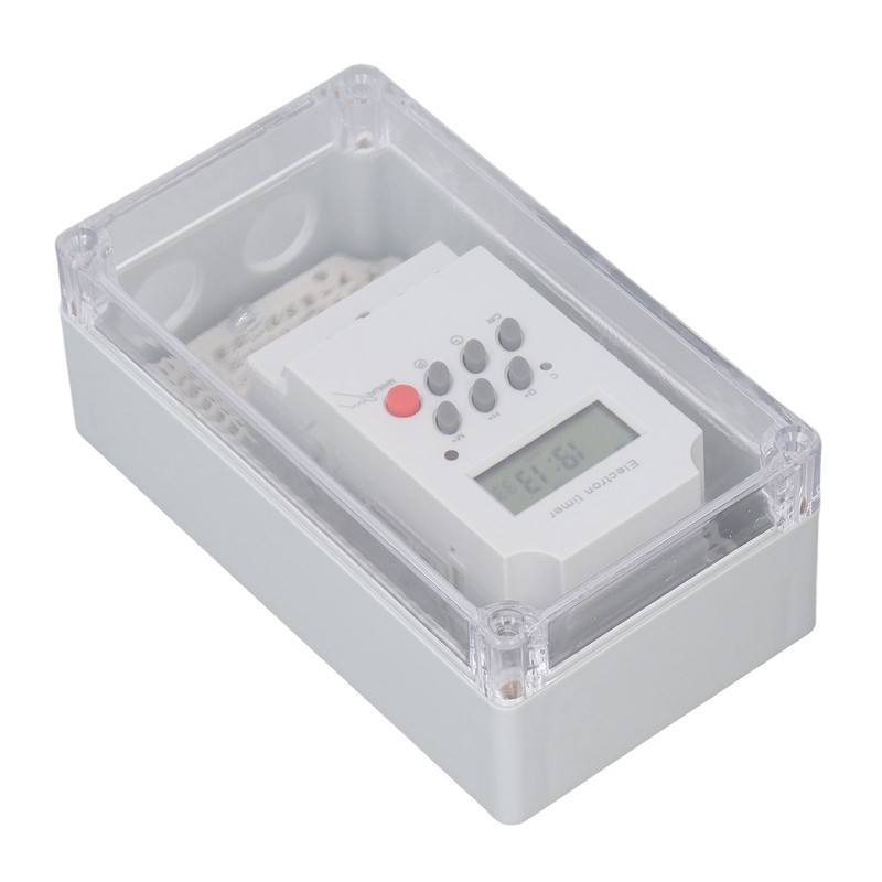 Swimming Pool Pump Timer Waterproof Digital Timer Box Programmable Time