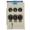 Distribution Terminal Block, UKK-125A Din Rail Electric Wire Connector Universal
