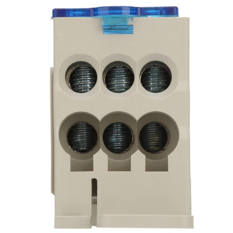 Distribution Terminal Block, UKK-125A Din Rail Electric Wire Connector Universal
