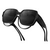 Polarized Fit Over Glasses Sunglasses for Women Men GST511-P-01-09