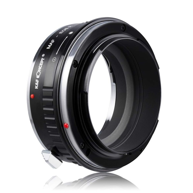 K&F Concept MAF to EOS R Lens Adapter Compatible with
