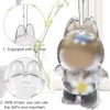 2Pcs Acrylic Display Case for 6.9 Inch Plush Figure Dolls,Transparent