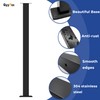 Gyykzz Cable Railing Post 36" (Post 35"x2"x2"), Fixed Top Mount