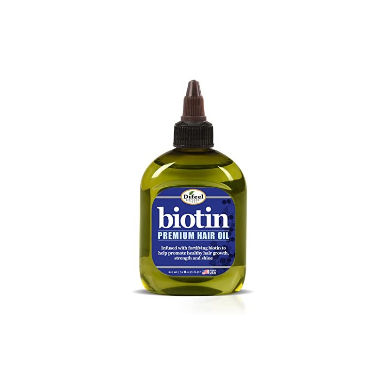 Difeel Aceite para el cabello con biotina premium 7.1 oz.