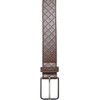 Urban Classics Men's Woven Embossed Synthetic Leather Belt, Braided Belt
