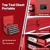 5 Drawer Tool Chest with Wheels, 2-in-1 Detachable Metal Rolling