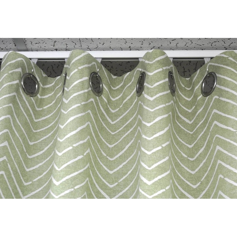 Kirsch 94004 Hand Draw Ceiling Mount Curtain Track Set (4'-White)