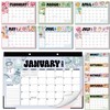 Hadley Designs Large Desk Calendar 2026-2027 - Monthly Teacher Desk