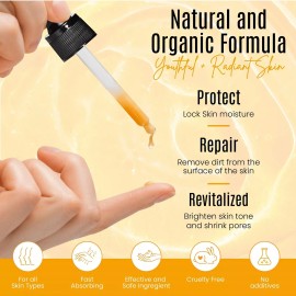 2 FL OZ - 30% VITAMIN C SERUM + E + RETINOL + HYALURONIC ACID ORGANIC ANTI-AGING