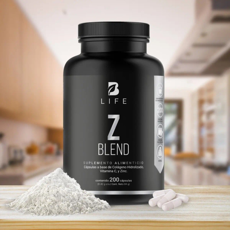 Life Zinc Colágeno Vitamina 200 Cápsulas