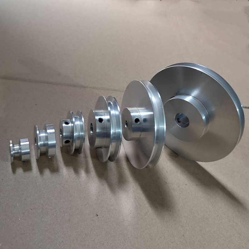 CHANCS Outer Diameter 80mm Single Groove Pulley 19mm Fixed Bore