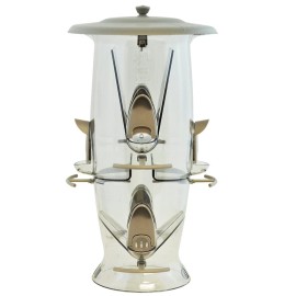 More Birds Abundance Bird Feeder, Combination Mixed Seed and Thistle, 6 Feeding Ports, 3...