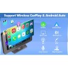 [Hieha] 2024 Newest Wireless Portable Apple CarPlay Android Auto, CarPlay