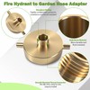 SpringSpray 2-1/2" NST (NH) Female x 3/4" GHT Male Brass