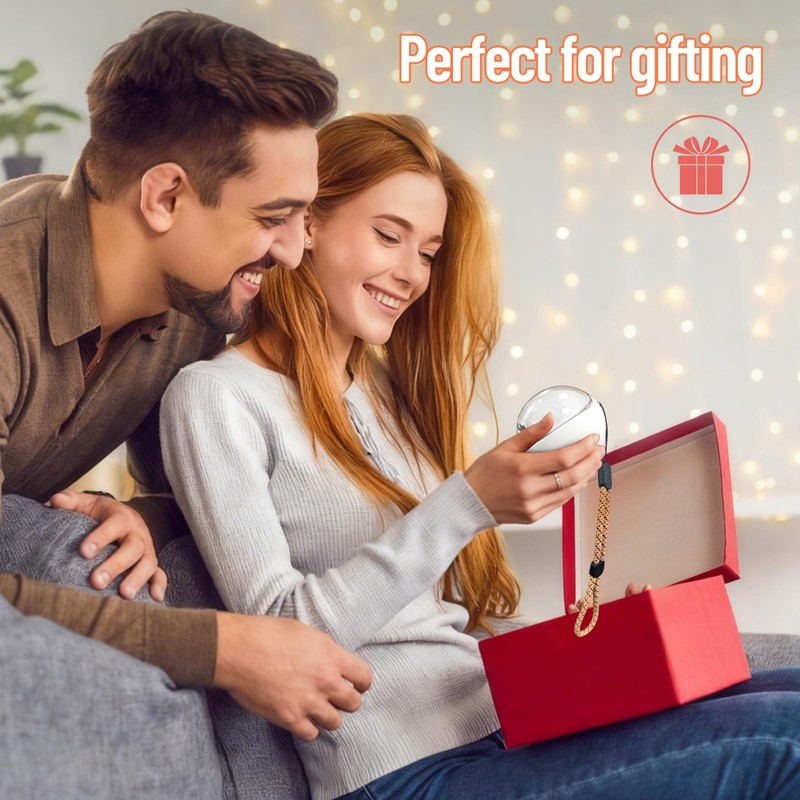 Memory Sphere Ball–Wi-Fi Crystal Video Orb for Photos & Videos