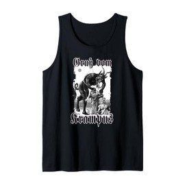 Greeting from Krampus Christmas Legend Figure Tank Top