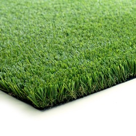 LITA Natural Thick Realistic Deluxe Artificial Grass Turf Customized Size 1 x 57 Feet, 1.5" Synthetic Lawn Perfect for Indoor/Outdoor Garden Lawn Landscape Fake Grass Rug