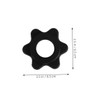 BESPORTBLE Barbell Nuts 8pcs Nut Weight Lifting Clips for Barbell