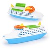 Toyland® 41cm (16") Colourful Cruise Ship with Moveable Doors -
