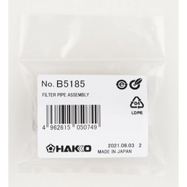 HAKKO Filter Pipe Assembly for FR-301/FR-4103 B5185