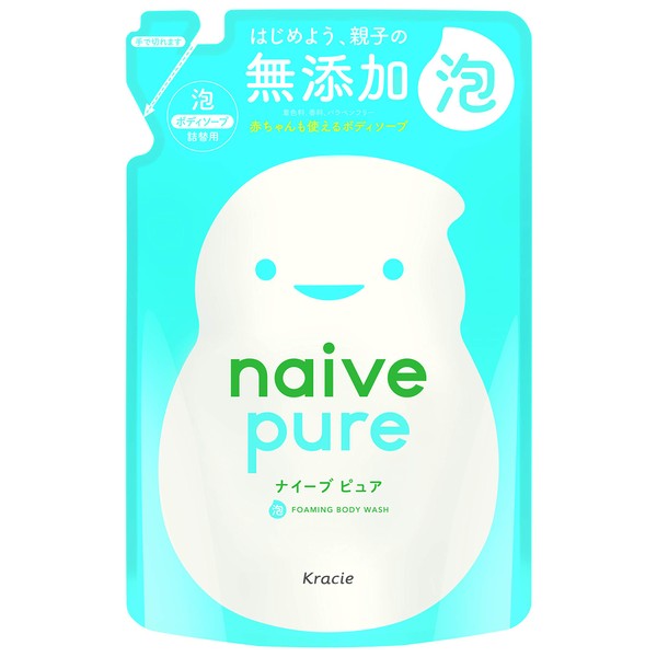 Naive Pure Foaming Body Soap (Can Be Used With Babies),