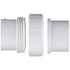 Spears 457 Series PVC Pipe Fitting, Union with Buna O-Ring,